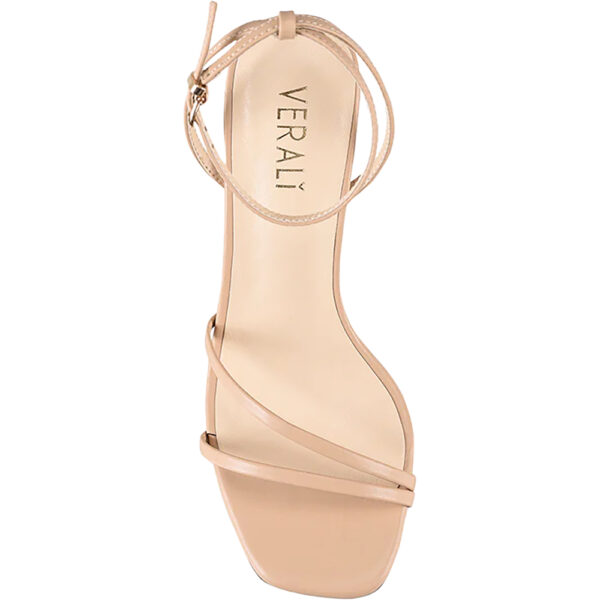 elegant strappy sandals – nude beige